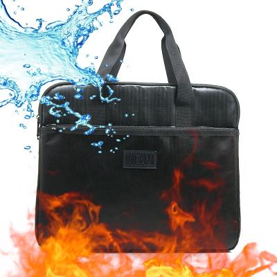 China Fire Retardant Document Bag Custom Security Fire Rated Fire Resistant Waterproof Large Cash Fireproof Document Bag For Folder Resistant for sale