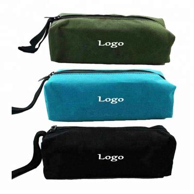 China Fashion Polyester Small Tool Pencil Zipper Pouch Cosmetic Bag for sale