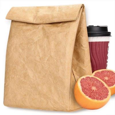 China Custom Reusable Waterproof Eco-Friendly Insulated Cooler Tyvek Paper Lunch Bags for sale