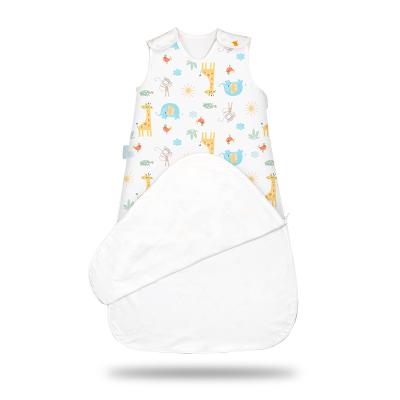 China 0-6years Old Baby Coral Fleece Baby Sleeping Bag Breathable Warm Cotton Winter Sleeping Bag 100% for sale