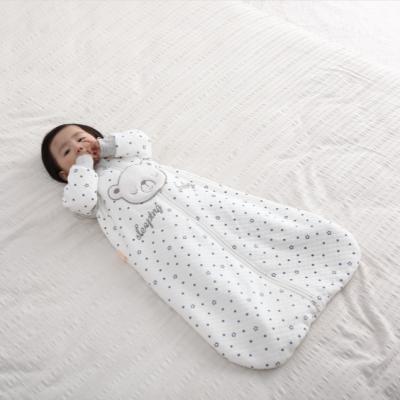 China Bagr 2021 Custom 0-5 Years Breathable Baby Sleeping Bag Factory Cotton Baby Sleep Sack Newborn for sale