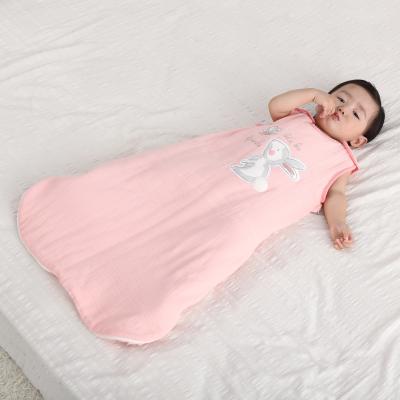 China Factory wholesale 0-3 years 100% cotton sleeping bag breathable for baby for sale