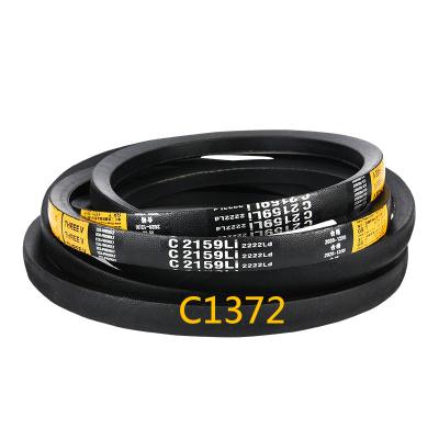 China Building Material Shops Hot Selling High Quality Black Rubber Triangle Belt C C1397 for sale