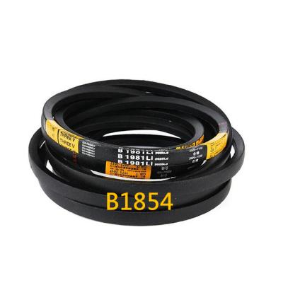 China Type B1854 Black Building Material Stores V-Belt Manufacturer Supplies Best-Selling V-Belt Rubber V-Belt for sale