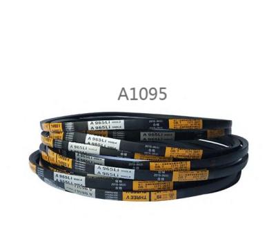 China Material of Construction Shops Triangle Belt Manufacturers Direct Rubber Belt V Model A1095 for sale