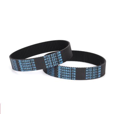 China Factory belt belt JIEBAO belt HTD639-3M 648-3M 651-3M 654-3Mdrive for sale