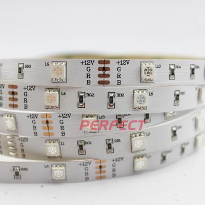 China Hotel lux led rgb 30leds led strip light 5050 rgb with 50000 hours lifespan for sale