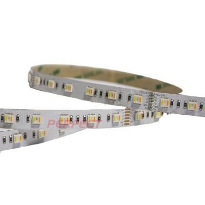 China Theme Park Christmas Decoration Color Led 5050 RGB+CCT Led Strip Light With 3 OZ Copper PCB for sale