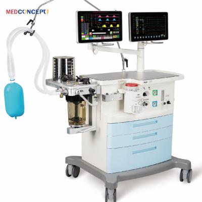 China Hot Selling Electric Metal Anesthesia Surgical Machine With A Vaporizer And Humidifier Anesthesia Machine for sale