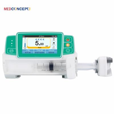 China Portable ABS+PC Syringe Pump With 4.3 Inch Touch Screen Medical Hospital Syringe Pump for sale