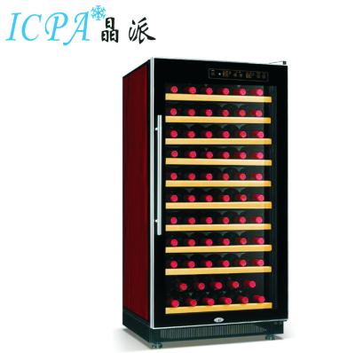 China 2019 Household Selling 65-72 Bottles Compressor Cooling Free Standing And Built-in Wine Fridge Refrigerator for sale