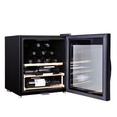 China 2019 Sale RV 12-16 Bottles Compressor Cooling Wine Fridge Free Standing Fridge Freezer for sale