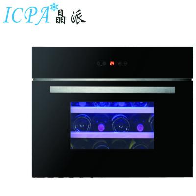 China 2019 Household Selling Premium Products 30 Bottles Cost Effective Compressor Cooling Wine Fridge Built-in Refrigerator for sale