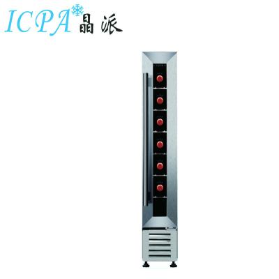 China 2019 Sale Household 7 Bottle Compressor Cooling Built-in Or Free Standing Wine Fridge Cooler for sale