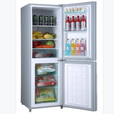 China COMPRESSOR 2021 Hot Selling Refrigerator 186 Liter Combi double Door fan-cooling no-frost refrigerator Fridge freezer for sale