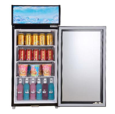 China SC-75D Mini Bar Door Glass Beverage Cooler for sale