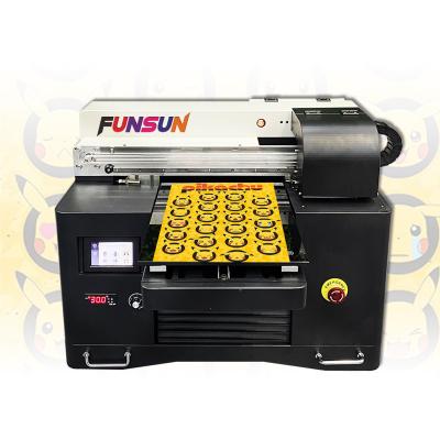 China Garment Shops Funsun UV Led Digital Printing Machine A3 Size UV ​​Led Printer For Small Business for sale