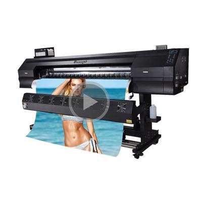 China Bill Printer Funsunjet FS1802K Direct To Fabric Sublimation Printer For Metal Tin 6ft Printing Machine for sale