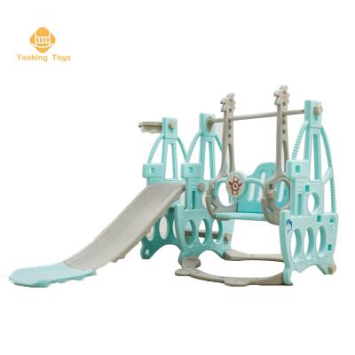 China etc multifunctional/safe and stable/eco-friendly materials easy install indoor plastic tube slide big slides swing garden for kids boy for sale