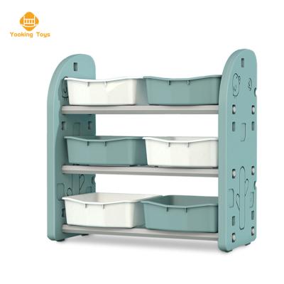 China Kids Safe Toy Storage Shelf House Living Room Organizer and Bin Organizers for sale