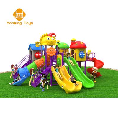 China Plastic Playground Parts : Linear Outdoor Small Slide Kids Low Density Polyethylene Plastic Playground For Indoor Wholesale Kindergarten Equipment Set Playground 2021 for sale