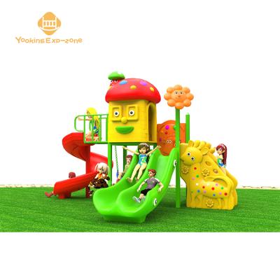 China Plastic playground parts: linear low density polyethylene customized outdoor play for sale kids slides plastic ground playground equipment outdoor playground toys child playground for sale