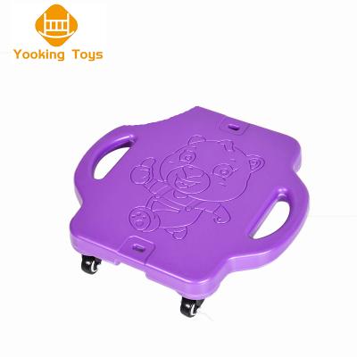 China Plastic No Quiet Gift Tow Rope Kids Educational Toys Learning Smart Montessori Sensation Training Scooter for sale