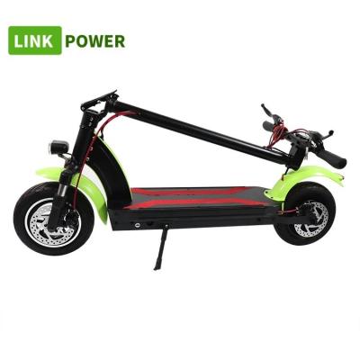 China Wholesale Ebikes/escooters/citycoo 500W 2 Wheels 48V10Ah LISHEN Li-ion Battery Pack Electric Folding Mobility Kick Scooters for sale