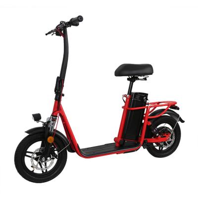 China New design of Ebikes/escooters/citycoo 350W 500W 1000W with LISHEN 36V 20Ah battery most power foldable electric scooter for sale