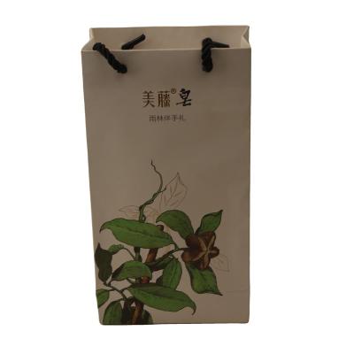 China Recyclable Low MOQ Fashionable Cardboard Wholesale Factory Price Custom Size Recyclable Newest Design Embossing Paper Bag Machine Packaging for sale