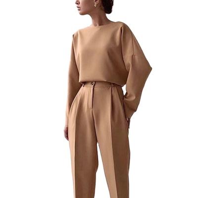 China Breathable women fashion girl elegance suit new arraival 2022 office pants and jackets for sale