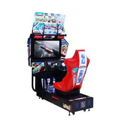 China 32 Inch Screen Simulator Arcade Outrun Racing Game Machine Coin Operated Machine Car Racing Game for sale