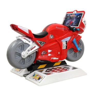 China Low Price Coin Operated Kids Arcade Racing Motor Racing Car Machine Super Moto Machine for sale