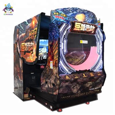 中国 Dinibao Shooting Arcade Game Machine Monster Eye Coin Operated Gun Shooting Game 販売のため