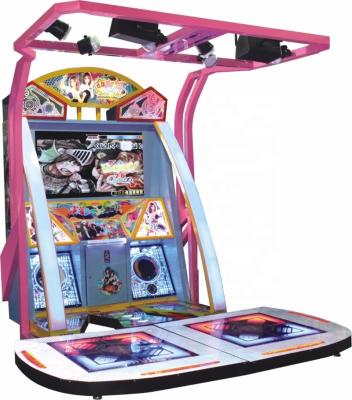 China Dinibao coin operated Hyun Dance Century Dancing game machine for sale music sport game machine for sale