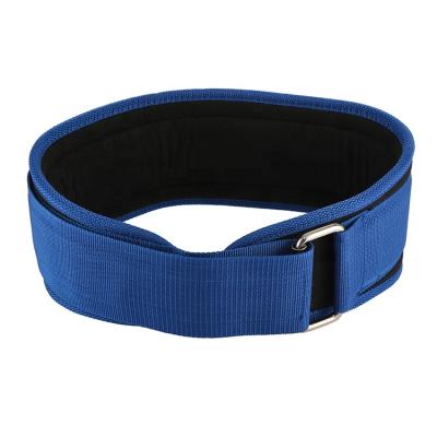 China Custom Durable Bodybuilding Lever Buckle Weightlifting Gym Deadlift Belt for sale