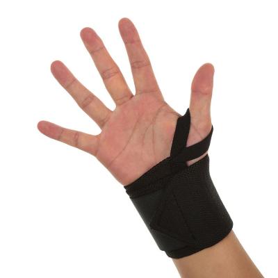 China Durable Professional Adjustable Training Wrist Wraps Weightlifting Wrist Wraps for sale