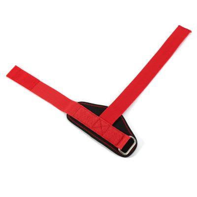 China Durable Unique Design Weight Lifting Wrist Wraps Bandage Lifters Tie Up Wrist Support Lifting Straps for sale