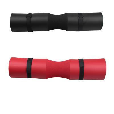 China Durable Soft Black Foam Neck Shoulder Pad Protective Barbell Squat Pad for sale