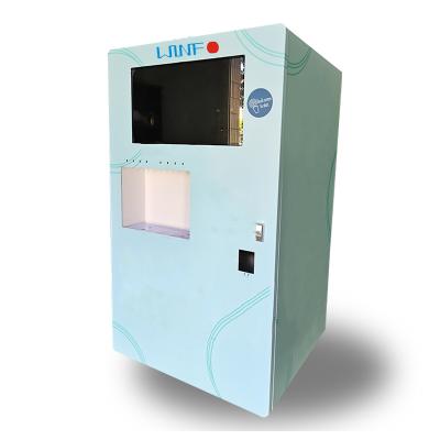 China Dispense All Kind Of Touch Screen Liquid Credit Card Payment Cleaning Station Cashless Detergent Refill Dispenser Vending Machine for sale