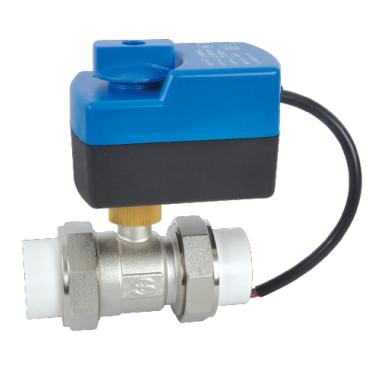 China General high quality brass water trigger electric ball valve SU-Q387 for sale