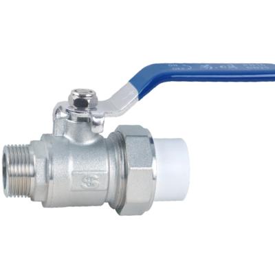 China General External Thread SU-Q327 Brass Ball Valve (Long Boutique Handle) for sale