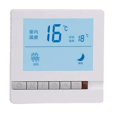 China Hotel 16A ABS Enclouser For Room Thermostat Temperature Controller Digital Thermostat for sale