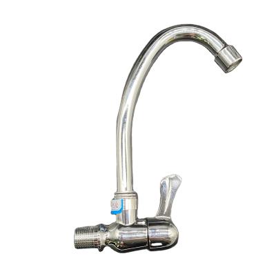 China Modern Wall Mounted Modern Kitchen Bathroom Basin Faucet Swivel Cheap Zinc Sink Water Faucet for sale