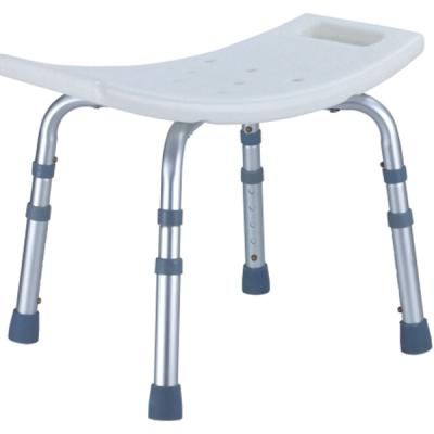 China Aluminum Adjustable Durable Bath Chair Disabled Shower Chair For Elderly for sale