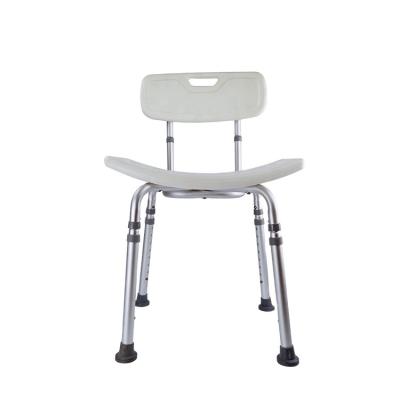 China Aluminum Frame Shower Chair With Aluminum Handle Hospital Rehabilitation Therapy Supplies Home Or Hospital Bathroom Safety Equipments for sale