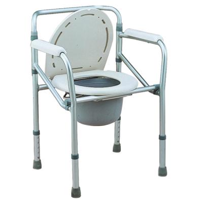 China Aluminum Hospital Commode Chair for sale