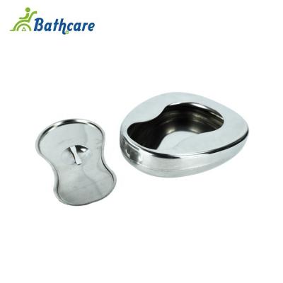 China Hospital Stainless Steel Portable Bedpan For Older People for sale