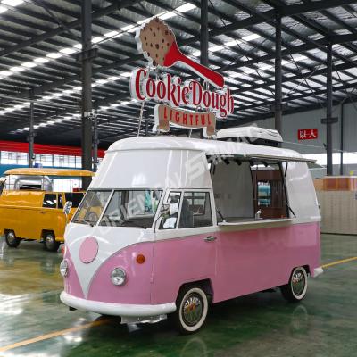 China Oriental retro shimao shop food trailer food truck electric mobile bbq food cart for sale for sale