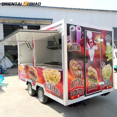 China Vegetable processing plant square food trailer outdoor mobile kitchen sandwich panel for sale for sale